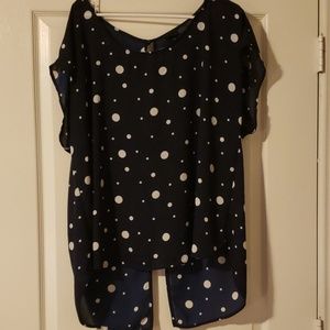 ❤ Torrid Polka Dot Blouse ❤